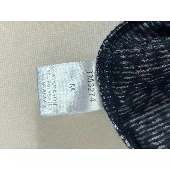 TMHL Embroidered 3/4 Sleeve Dress Size M - Picture 9 of 10